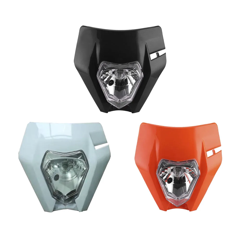 

H4 Motorcycle Headlight Headlamp Head Light Fairing for KTM Enduro Superbike Dirt Bike