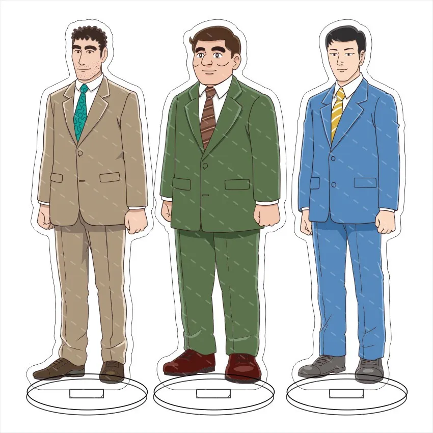 

Style of Hiroshi Nohara Lunch Anime Acrylic Stand Model Plate Decoration Originality Desk Figure Display Gift Products Jewelry