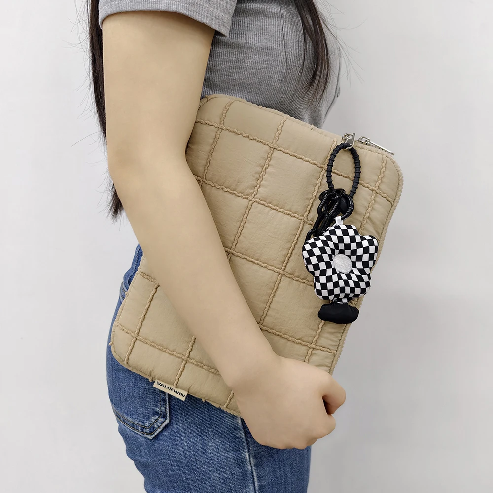 Laptop Bag for 13-14 Inch MacBook Air/Pro, 16 Inch Shockproof Puffy Notebook Sleeve,Dirt-Resistant  Khaki  9-11 Inch Tablet Case