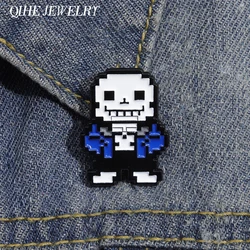 Sans Undertale Enamel Pin Creative Funny Game Character Brooch Lapel Backpack Badge Accessories Fashion Jewelry Gift For Friends