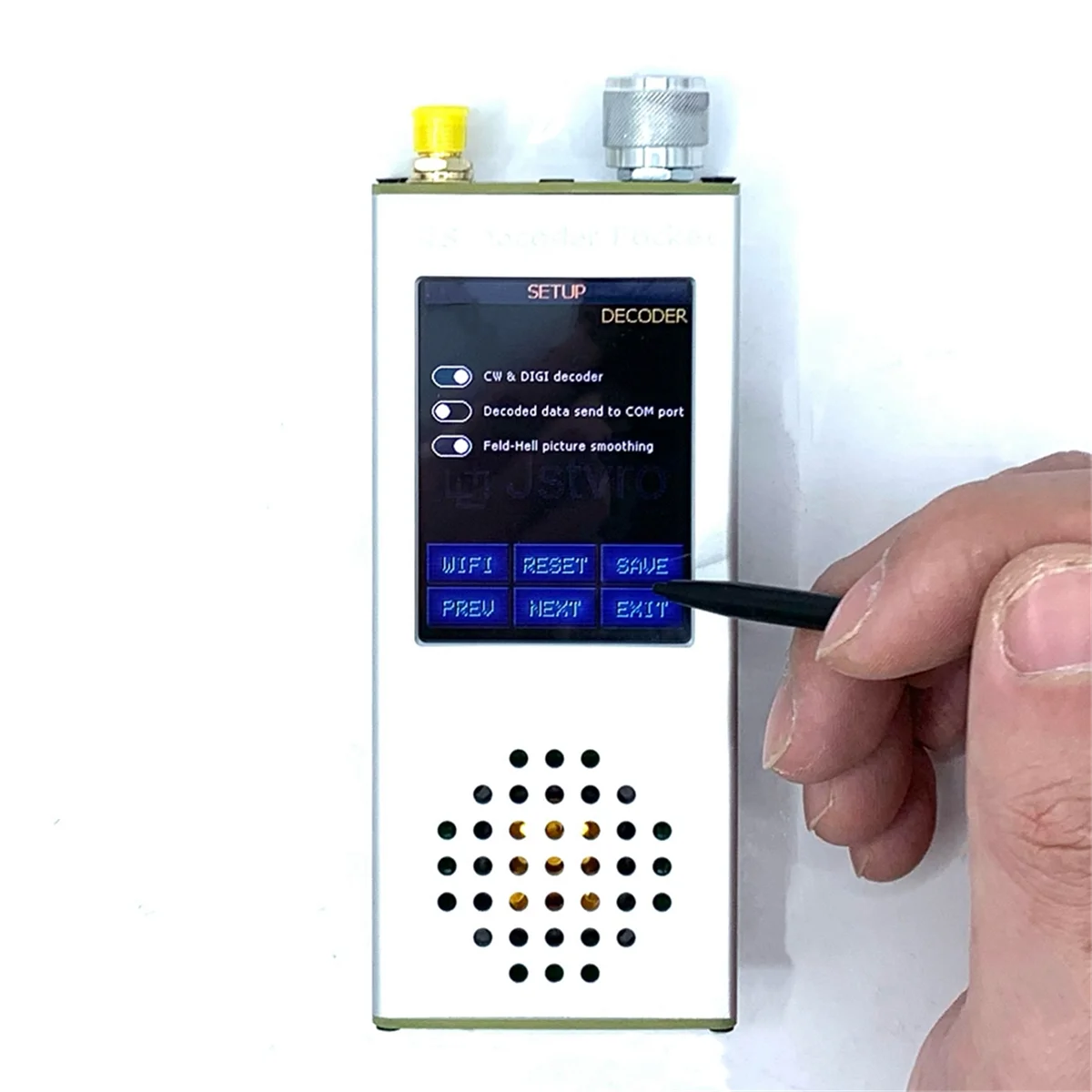 A57G-ATS Decoder Pocket Si4732 Vollband-Radioempfänger FM RDS AM LW MW SW SSB DSP mit 4.17 offiziellem registriertem Code