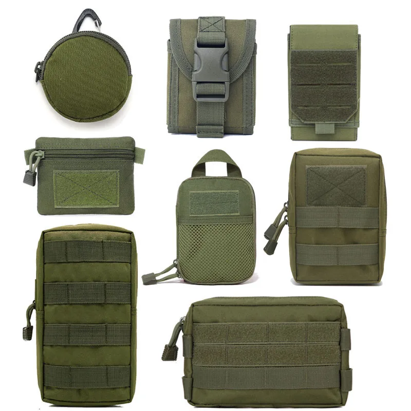 Tactical Bags Molle Pouches Gear Waist Bag Men Phone Pouch Camping Hunting Accessories Belt Fanny Pack EDC Pack