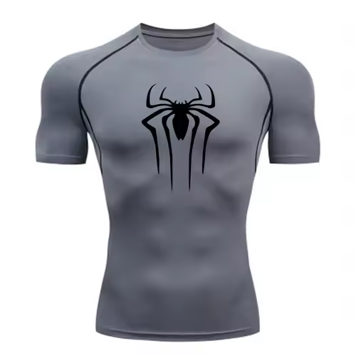 New Compression Shirt Men Fitness Gym Super Hero Sport Running T-Shirt Rashgard Tops Tee Quick Dry Short Sleeve T-Shirt For Men - Image 4