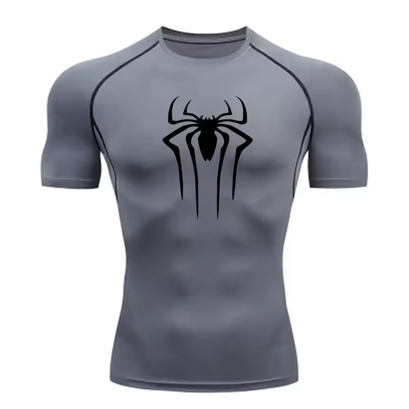 New Compression Shirt Men Fitness Gym Super Hero Sport Running T-Shirt Rashgard Tops Tee Quick Dry Short Sleeve T-Shirt For Men - Image 4