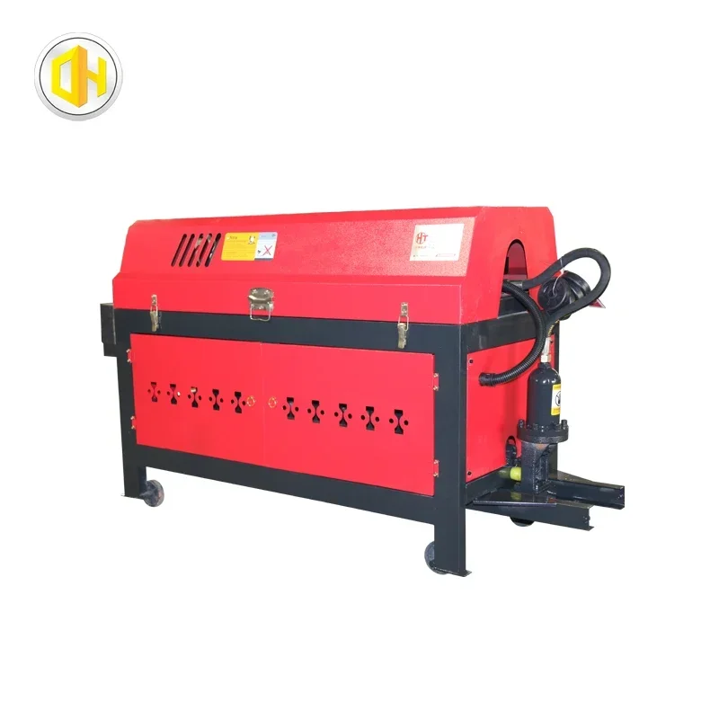 

CNC automatic steel bar straightener and cutter high efficient hydraulic rebar straightening and cutting machine