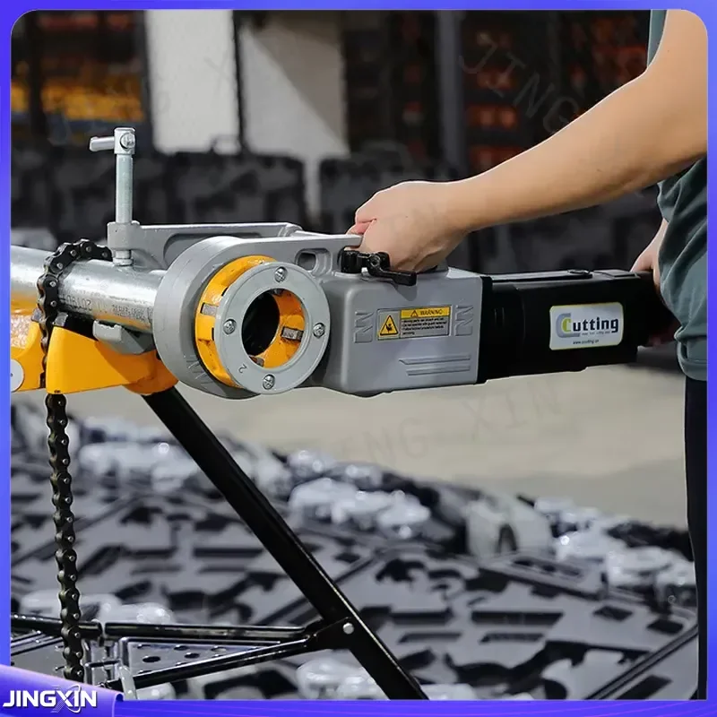 Custom for SQ30-2C 2 Inch Portable Electric Threading Machine Handheld Pipe Tapper for Galvanized Water Stainless Steel Tube