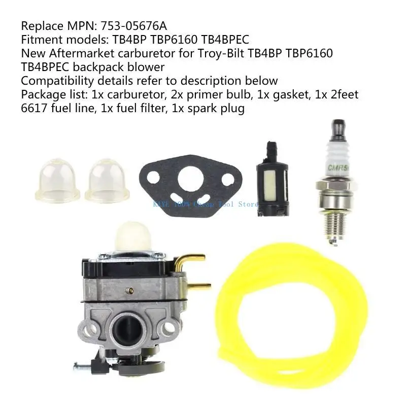 G6KA المكربن ​​أداة تشذيب التحوط والقاطع المكربن ​​عدة لتروي بيلت TB4BP TBP6160