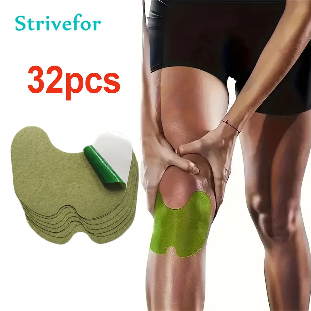 

32 шт. пластырь для шеи, плеч и колена, наклейка для иглоукалывания, термопластырь, долговечная теплая пластырь для колена китайский медицинский пластырь B0008