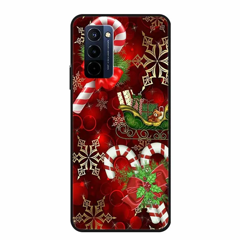 Christmas Cover For Wiko 10 Case T10 T50 T3 Lovely Soft TPU Silicone Phone Cover for Wiko Y50 Y51 Y52 Y60 Y61 Y62 Y80 Y81 Y82