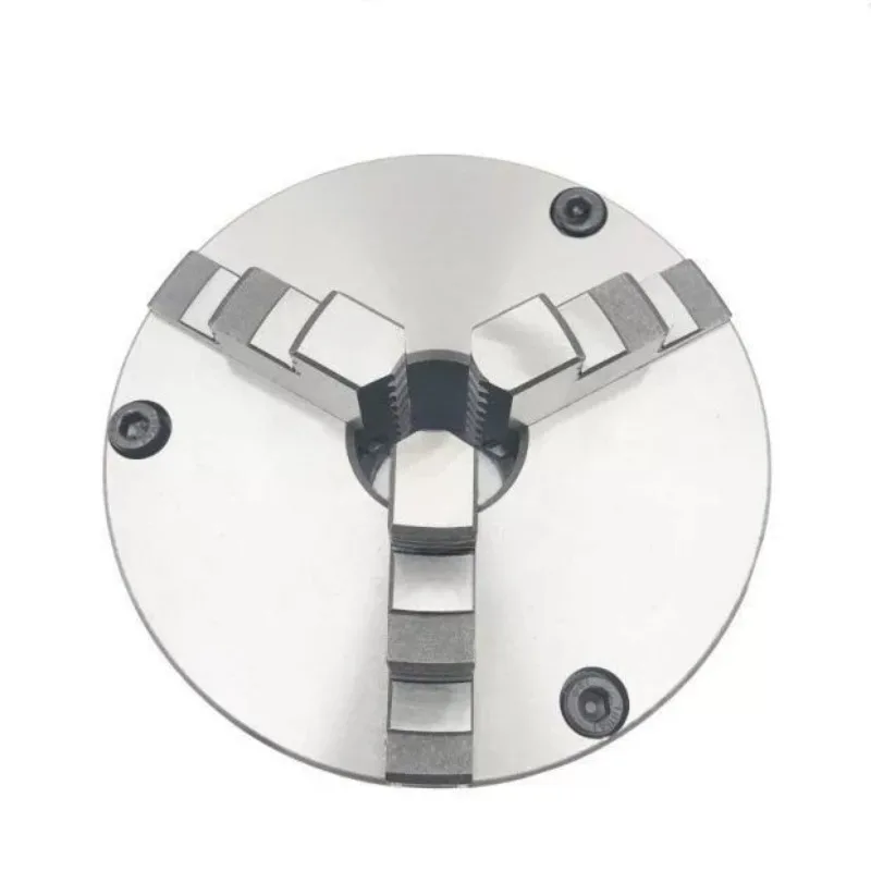 Front perforated three-jaw self-centering card KT21 160 200 250 three-hole six-hole chuck