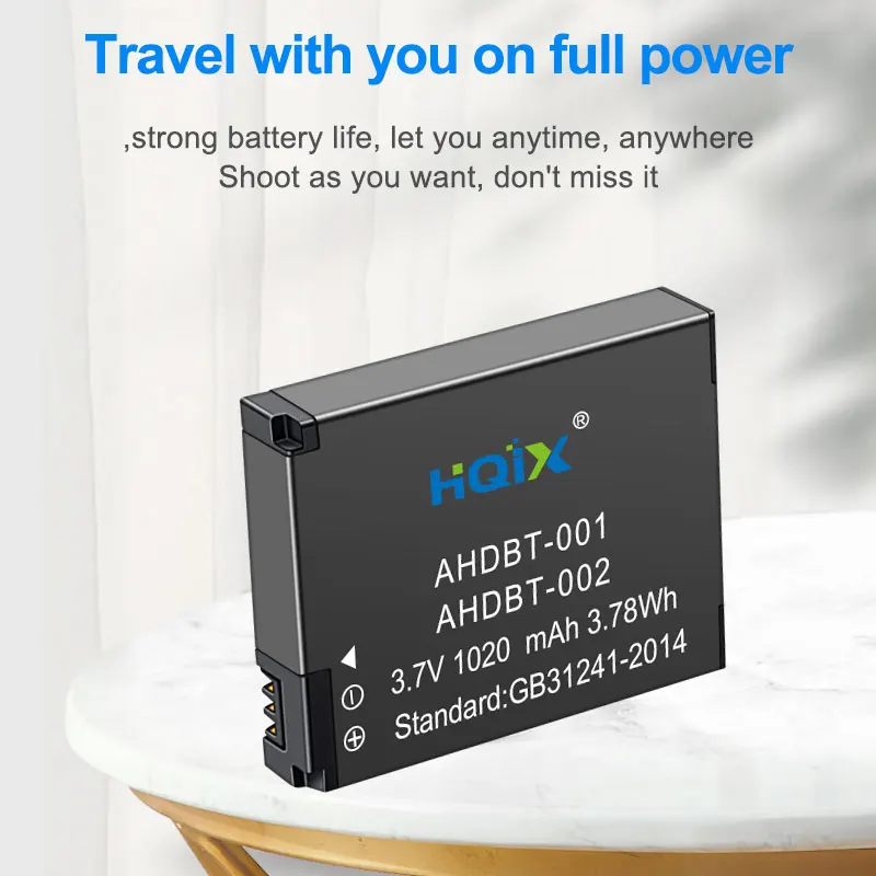 HQIX для Gopro HERO1 HERO2 Камера HDBT-001 002 двойной заряд зарядное устройство Аккумулятор