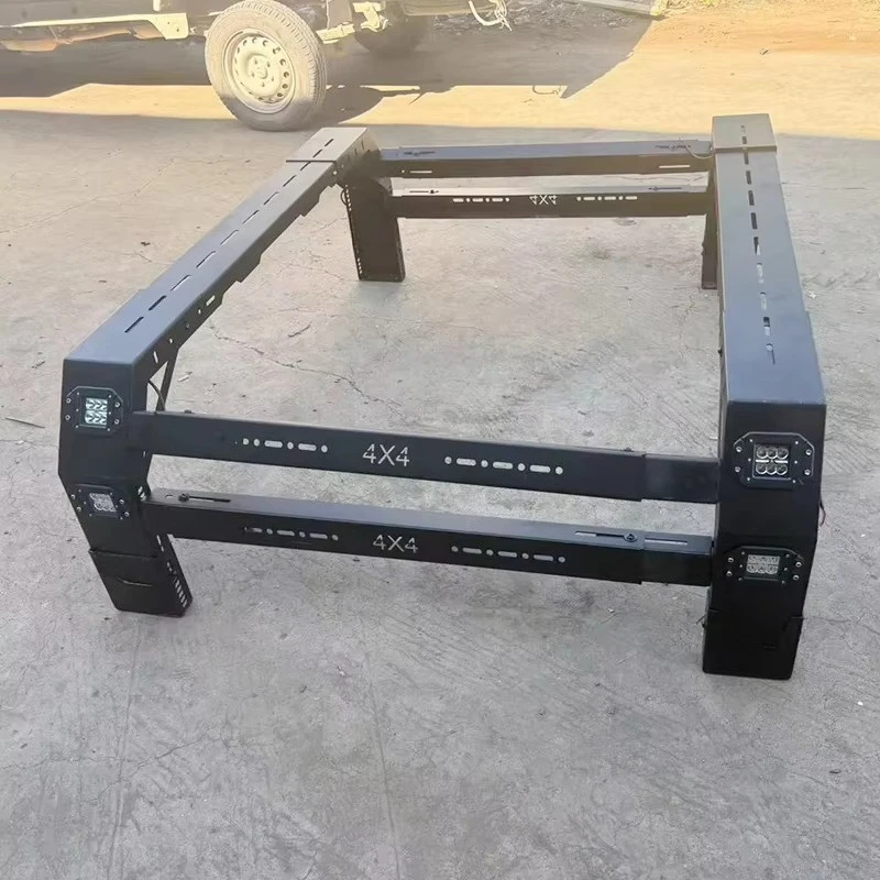 Adjustable Pickup Roll Bar Frame for Hilux Revo/Great Wall Pao/Tacoma - Universal Cargo Rack with Tent/Awning/Water Tank Support