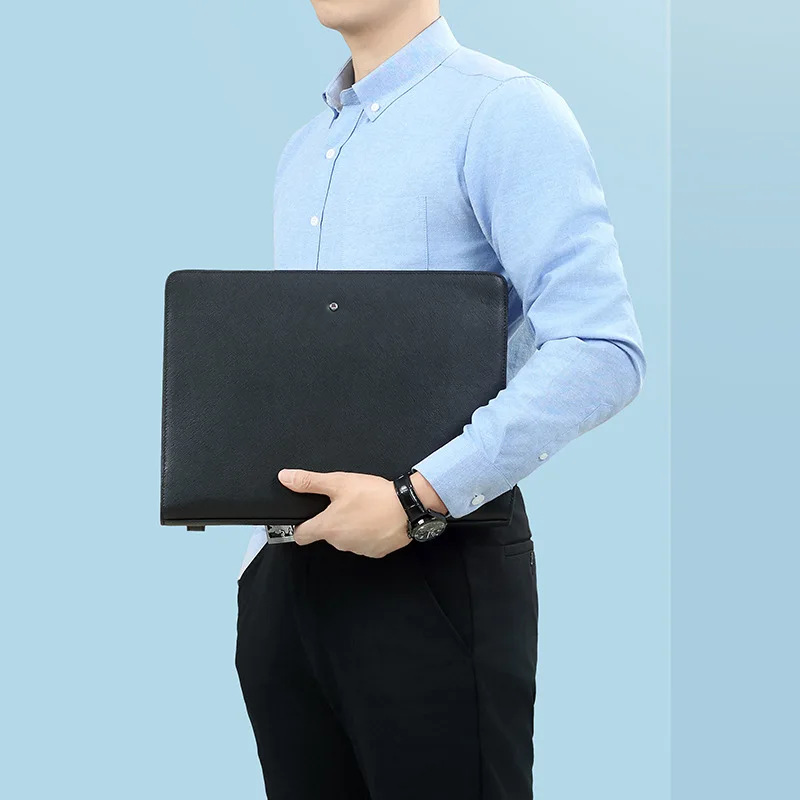 

Новая большая мужская сумка из натуральной кожи Capaci, модная пригородная сумка для бизнеса, ручная сумка из воловьей кожи для мужчин