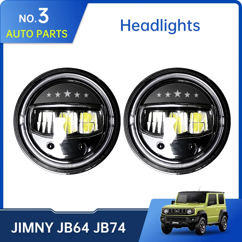 

Headlight For Suzuki Jimny JB64 JB74W 2019 2022 LED Headlights Head Lamp Car Styling DRL Signal Projector Lens Auto Accessories