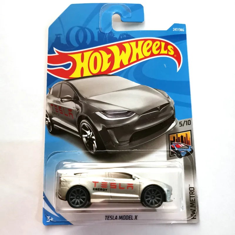 2018-247 HOT WHEELS 1:64 TESLA MODEL X diecast car model gifts