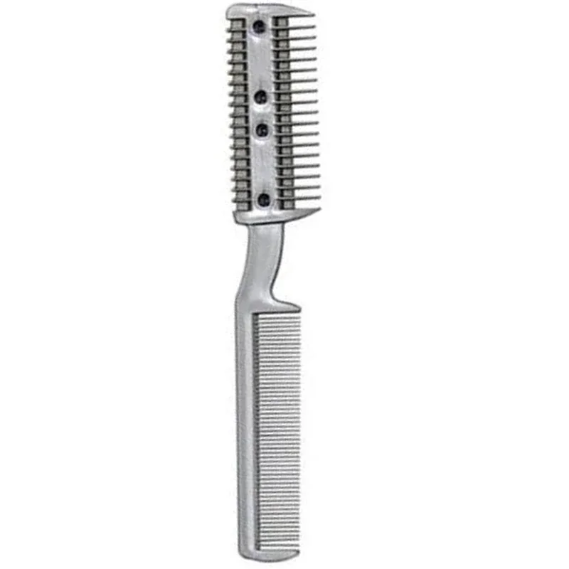 Hair Trimmer Comb Pet Dog Cutting Cut with 2 Blades Grooming Razor Thinning Dog Cat Combs Dog Cat Hair Remover Hair Brush & Comb