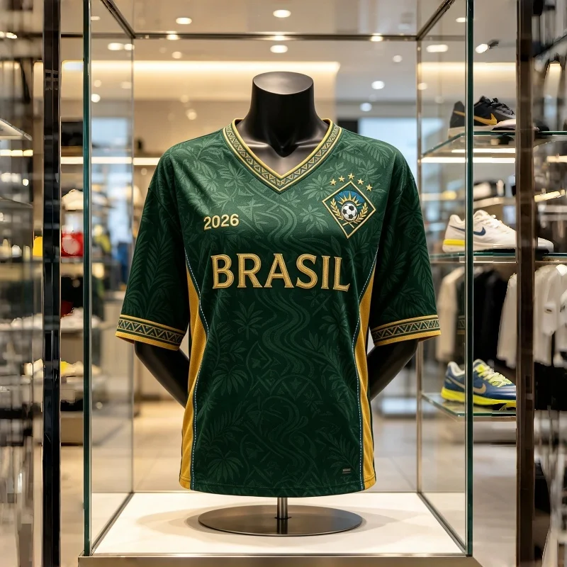 2026 New Brazilian Themed Coca Cola 3D Printed Sports and Leisure Comfortable Breathable Quick Drying Parent-child Outfit