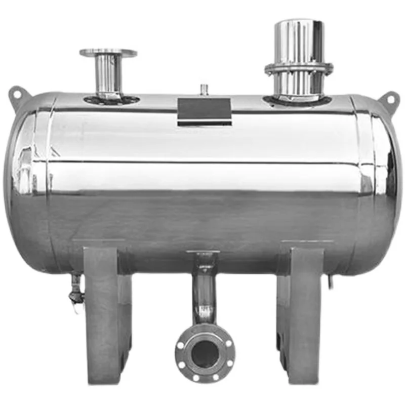 Non-Negative Pressure Steady Flow Tank 304 Stainless Steel Vacuum Suppressor Water Shortage Protection Steady Flow Compensator