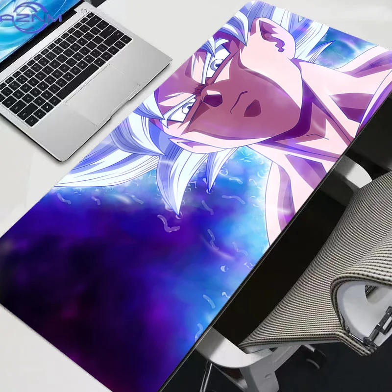 Computer Varmilo Keyboard Mouse Pad Dragon Ball Son Goku Anime Gaming Accessories Table XXL Gamer Carpet Desk Mat  Mousepad