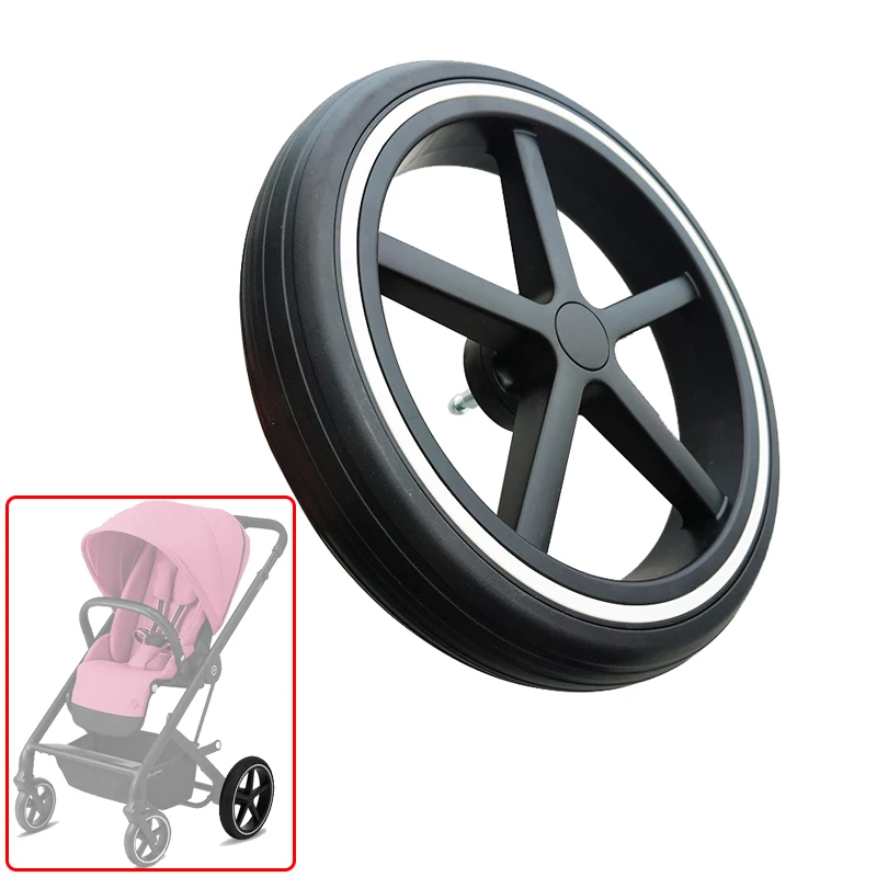 Pram Back Wheel For Cybex Balios S Lux Series Pushchair With Rear Wheel Axle Bearing Direct Change Baby Replacement Accessories