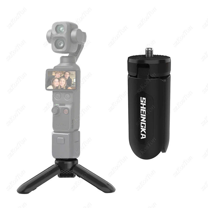 Mini-Stativ für DJI Osmo Pocket 4P Magnetischer Desktop-Ständer Stabilisator-Halterung für Pocket 4/3 Insta360 Gimbal Stativ-Zubehör
