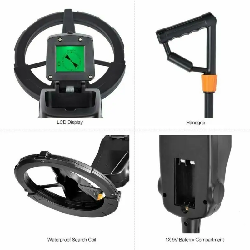 MD-1008A Kid Metal Detector Underground Beach Searching Gold Finder Treasure Digger Kit Hunter Mine Scanner Search Outdoor Tool