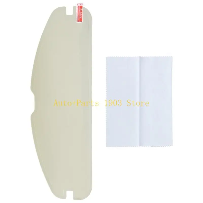 

E21C Helmet Clear Anti-Fog Patches Rainproof Protective Film Universal Lens Film Motorcycles Visor Fog Resistant Shield