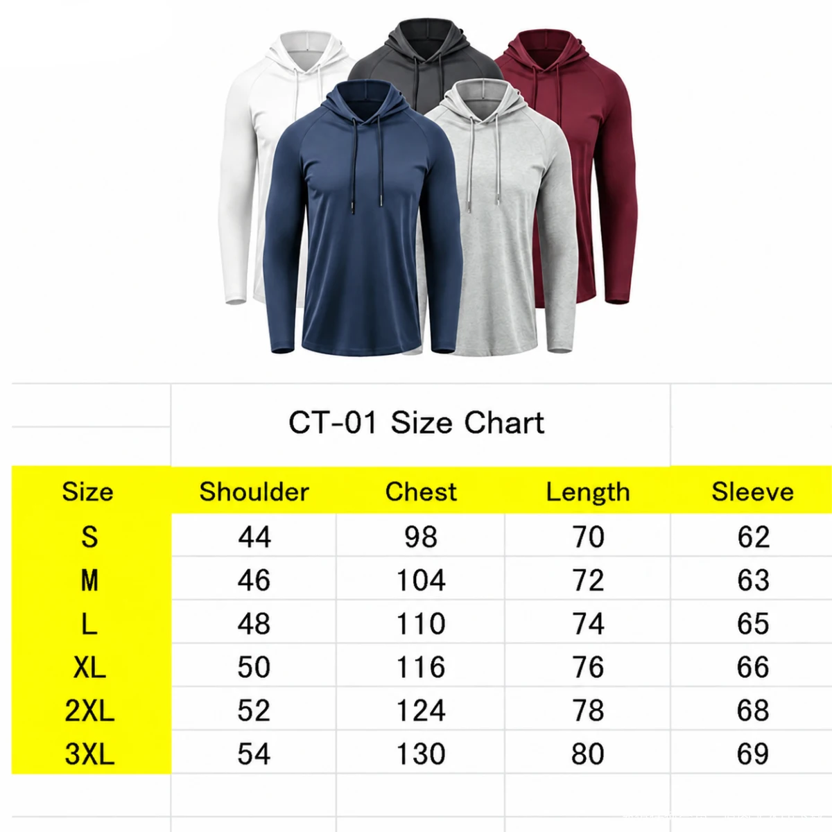 Men's Sun Protection Shirts Long Sleeve Hoodies Solid Quick Dry T-shirt Mens Bodybuilding Fitness Muscle Sportwear Gym Clothing