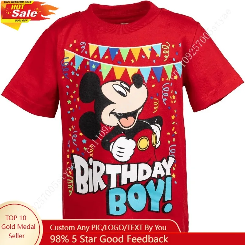 

Disney Birthday T-Shirt Infant to Big Kid Sizes (12 Months - 10-12)