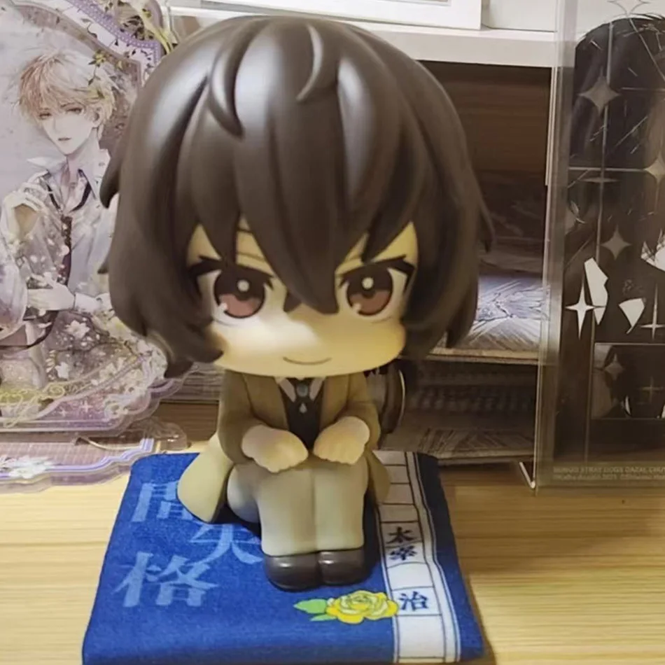 Figurine d'anime Bungou Stray Dogs de 10 cm, Look Up Nakajima Atsushi, figurine d'action, version Q, figurine Dazai Osamu, collection de jouets en PVC