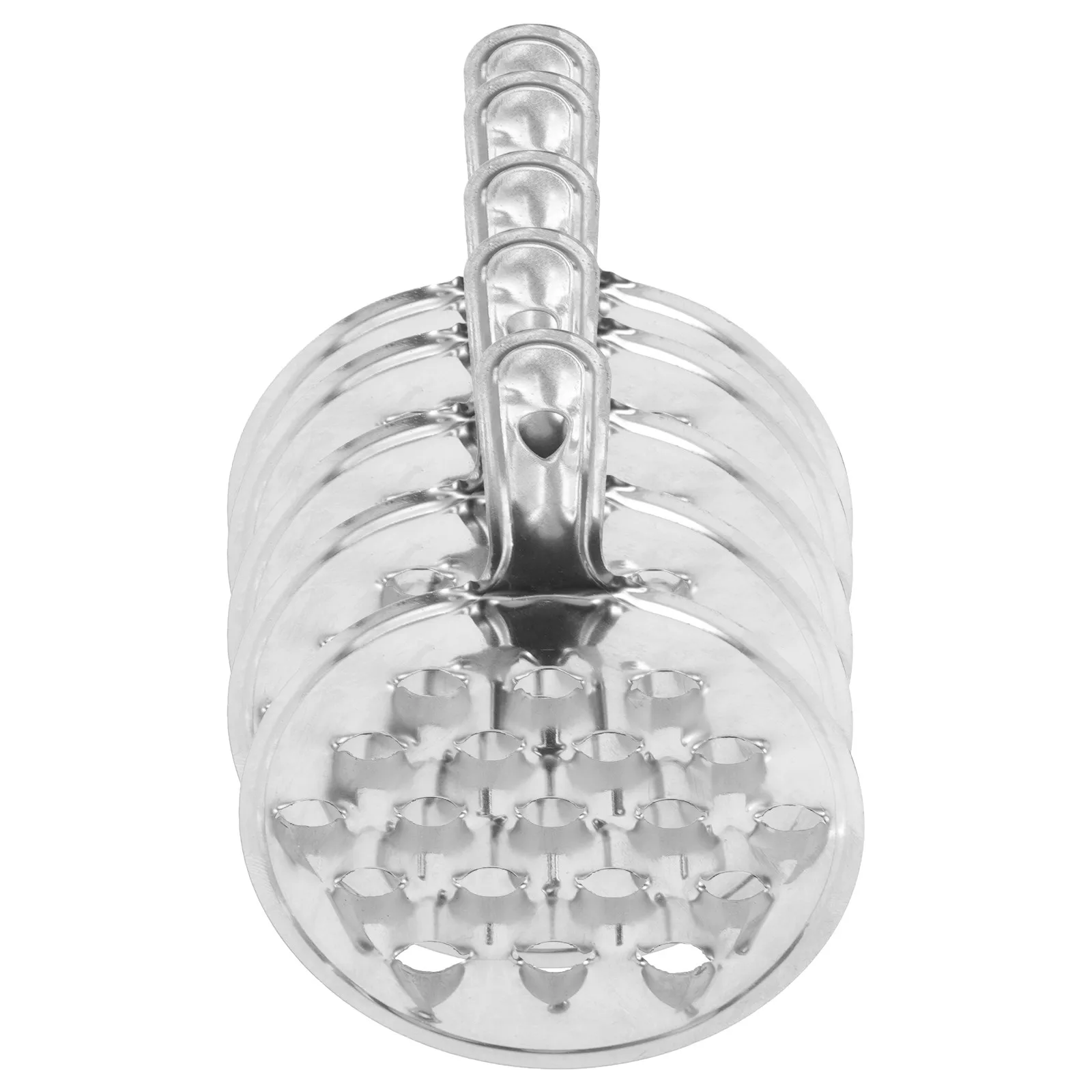 

Набор из 5 профессиональных скребков для желе из нержавеющей стали с эргономичной ручкой, для гладкого нарезания холодной лапши и измельчения бобового желе, кухонный инструмент