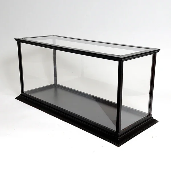 High-quality handmade cedar wooden small display cabinet collection decoration
