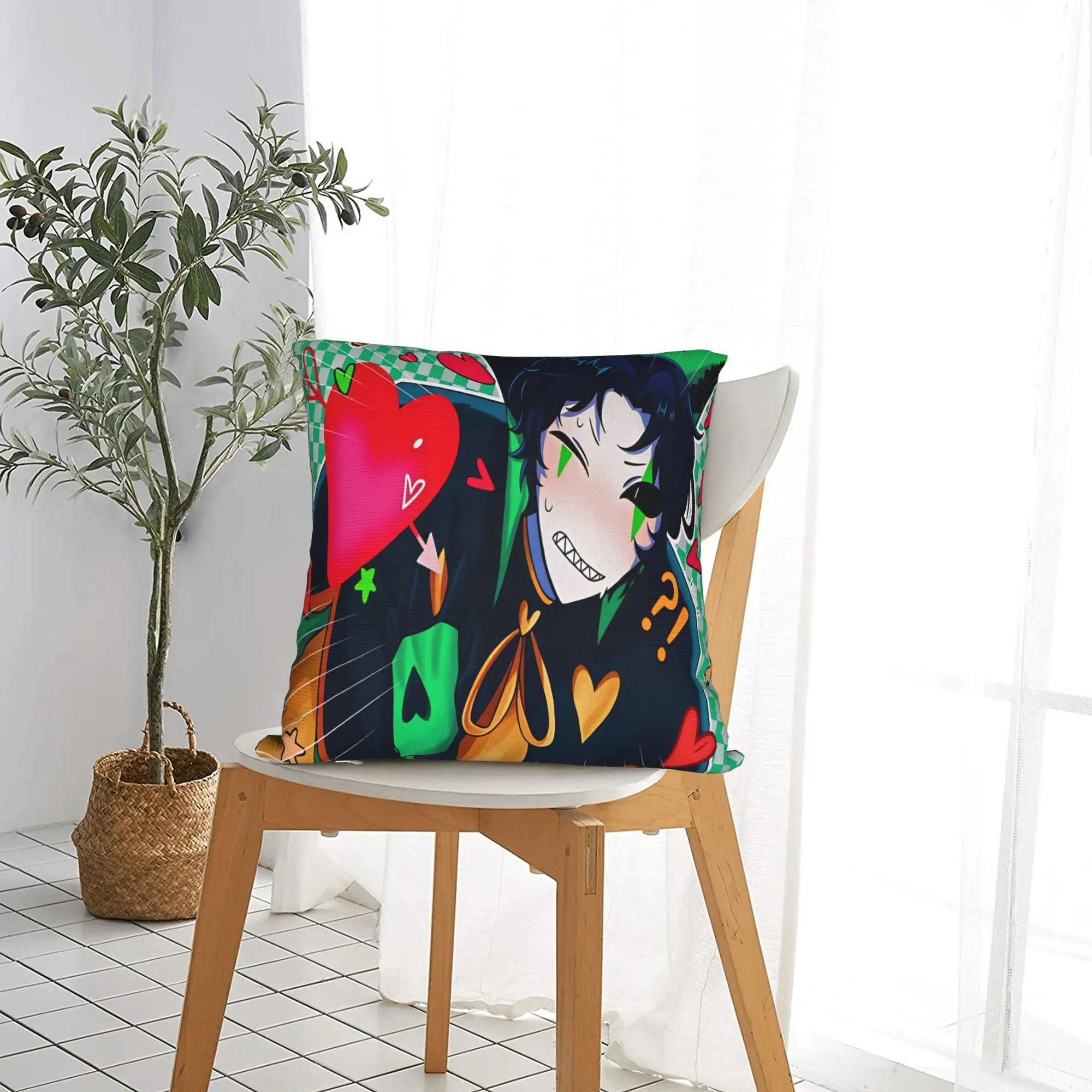 The Freak Circus  Pillow Cover  Soft Cushion Cover Novelty Pillow Case For Living Room Bed Chair