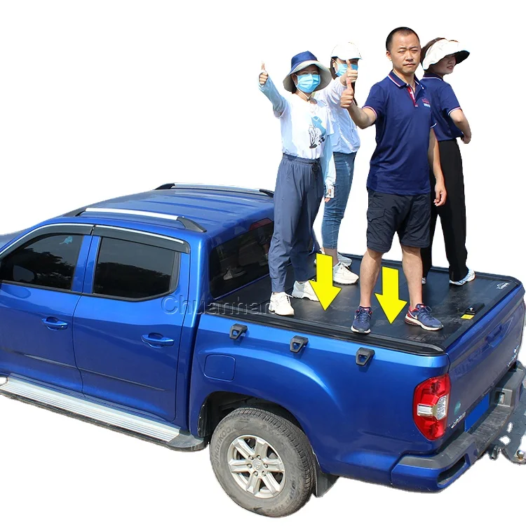 Aluminum Alloy Truck Bed Roll-Up Cover For Ford Maverick Jeep Wrangler Retractable Ranger Tonneau Cover Locking Waterproof