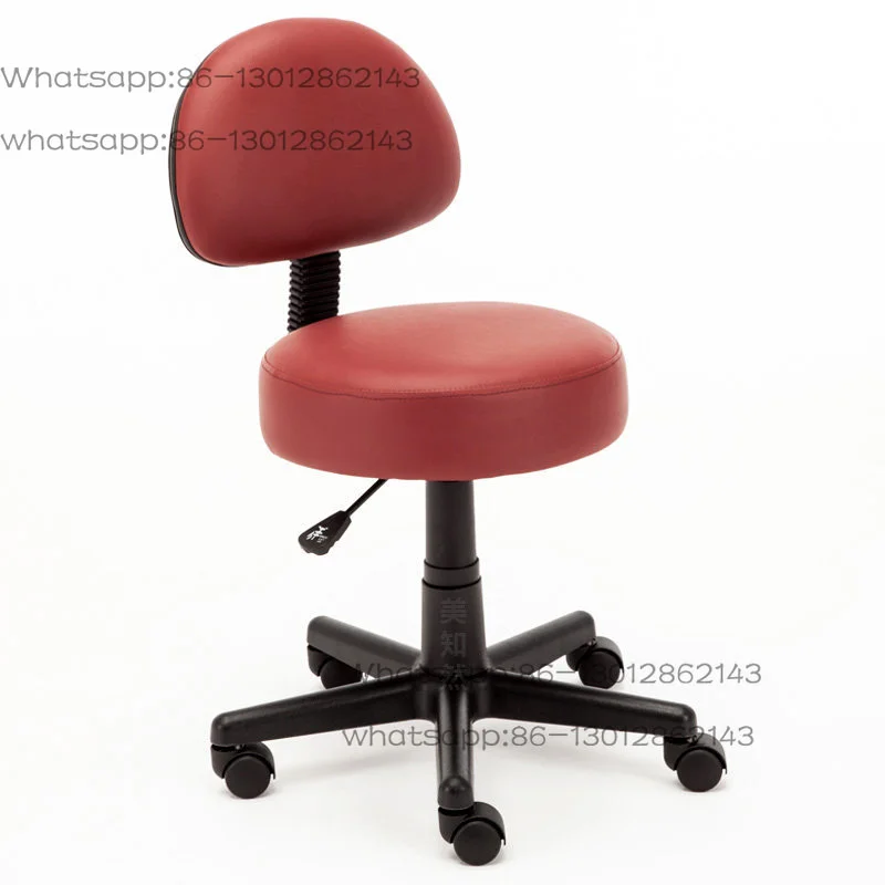 

Lifting wine bar chair rotating backrest hair salon chair high foot round stool haircut makeup beauty stool