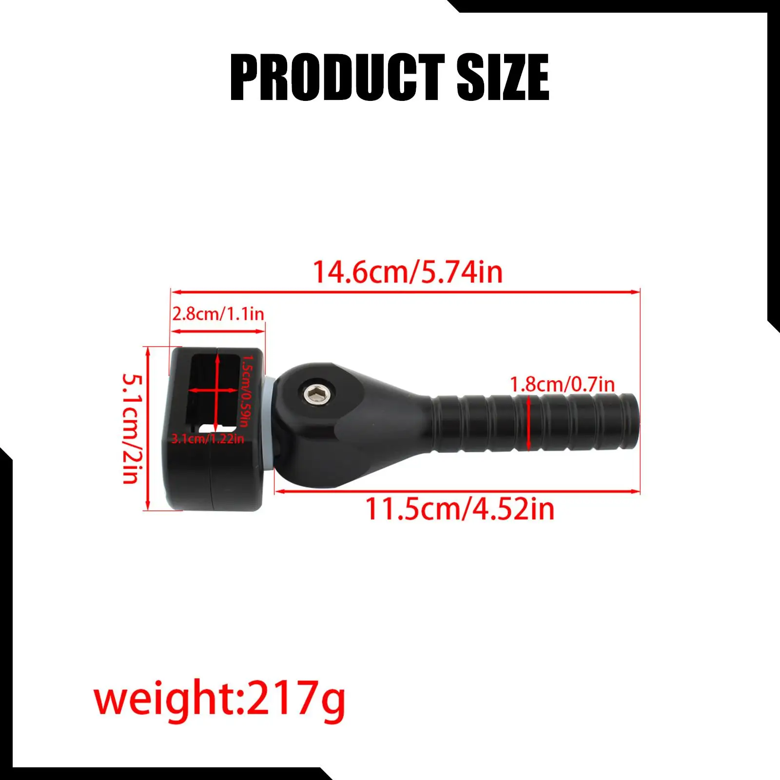 Lifting Lever Assist Bar Auxiliary Bar Maintenance Stable Aluminum Alloy Universal Convenient Sturdy Support for K1300R