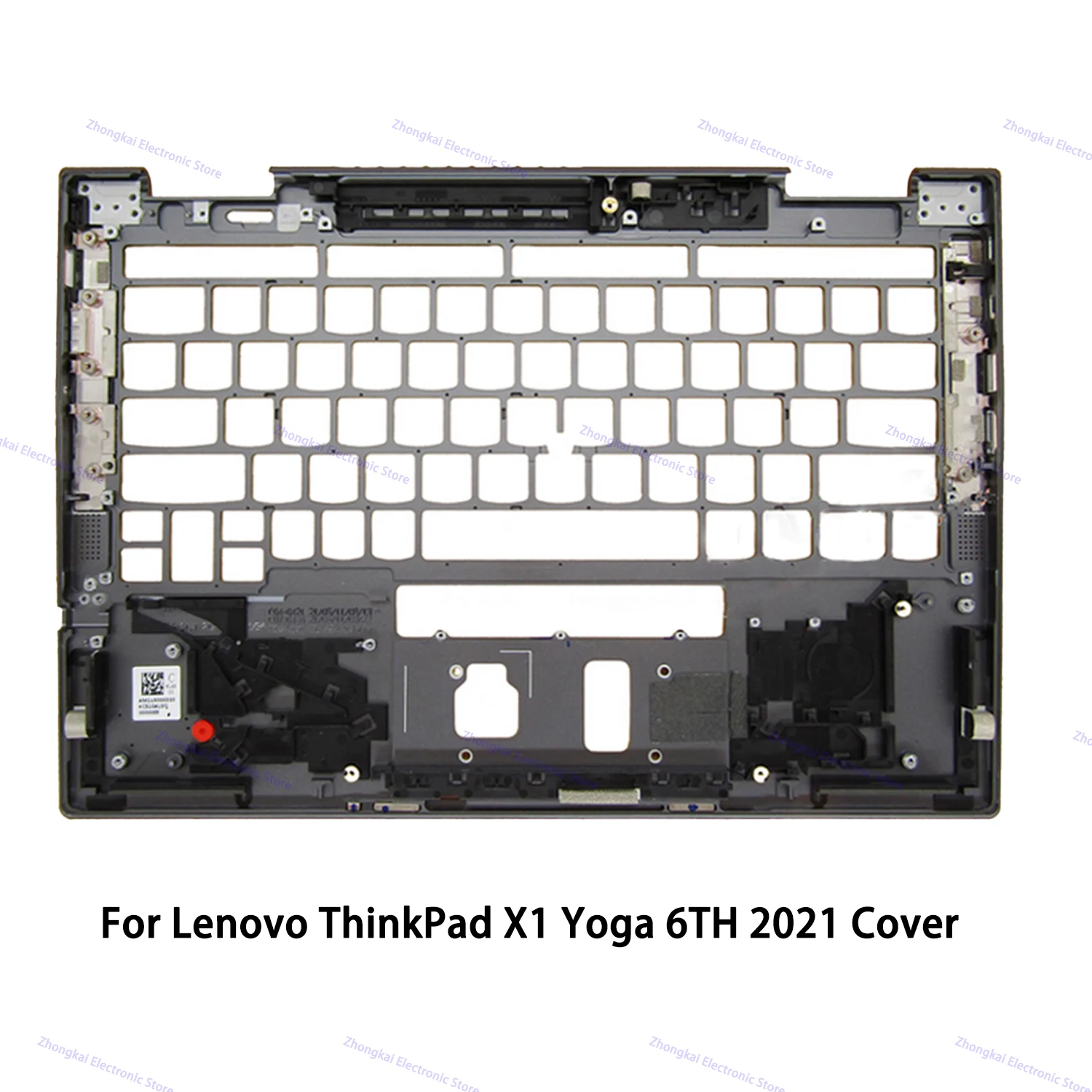 Imagem -05 - Lenovo-capa Base Inferior Original para Thinkpad x1 Yoga 6th Gen6 Lcd Top Back Palmrest dos Eua Wwan Wlan Shell Novo 2023