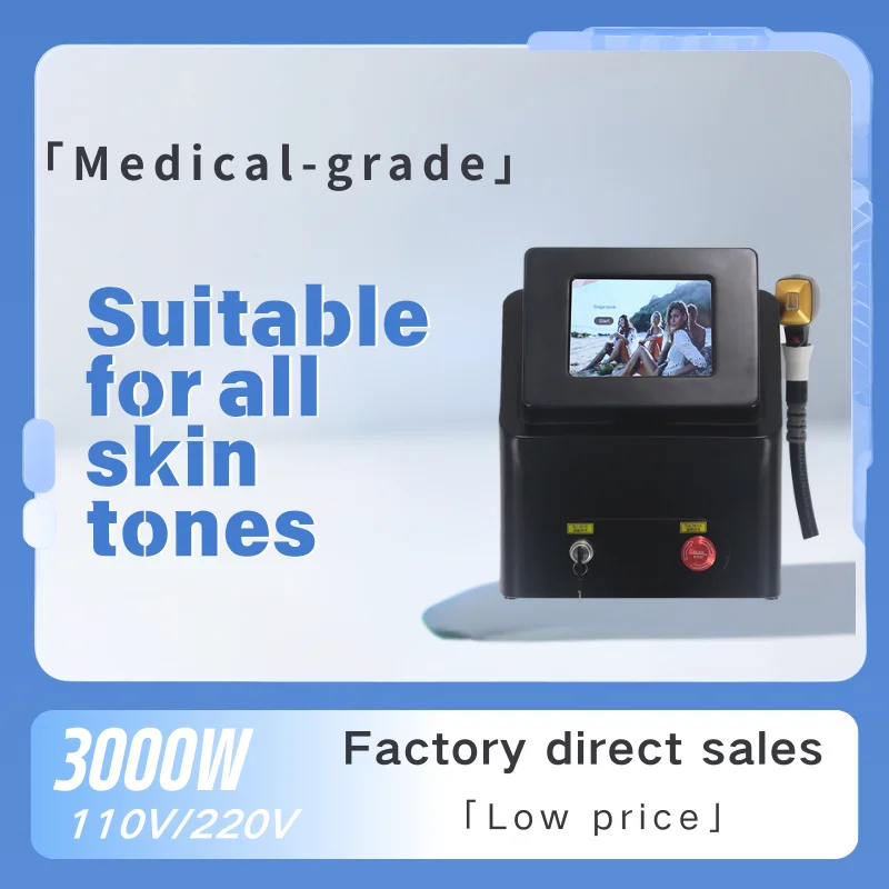 

Household Professional hair removal equipment suitable for both home and commercial use 808/755/1064nm