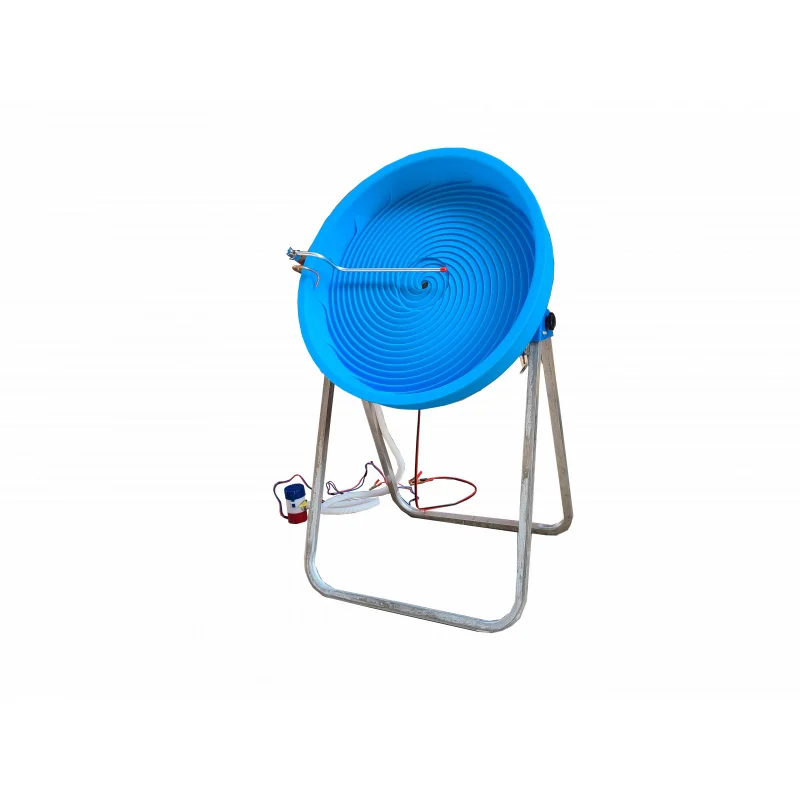 عجلة حلزونية صغيرة مفيدة منجم توربو أوتوماتيكية لاستخراج المعادن طبق غسيل الذهب #6