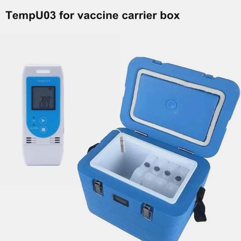 

6PCS TempU03 Multi-use PDF Temperature Humidity Data Logger for Pharmaceutical Logistic fruit chain TempU Tzone