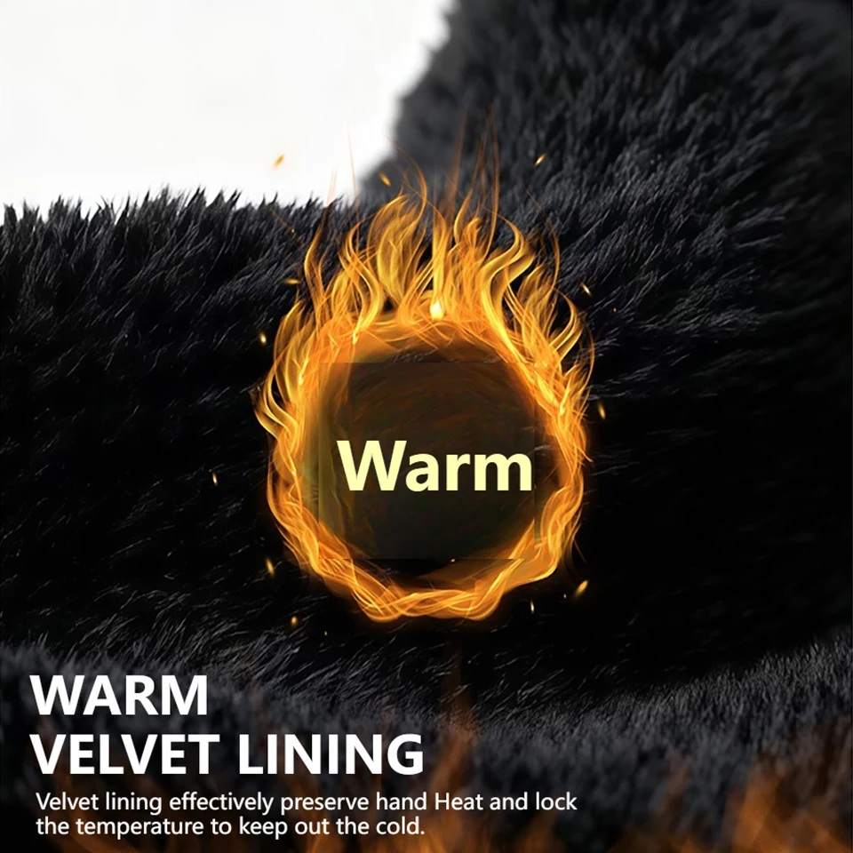 GTUBIKE Otoño Invierno deportes guantes cálidos impermeables y antideslizantes guantes de ciclismo resistentes al viento y al frío guantes para actividades al aire libre