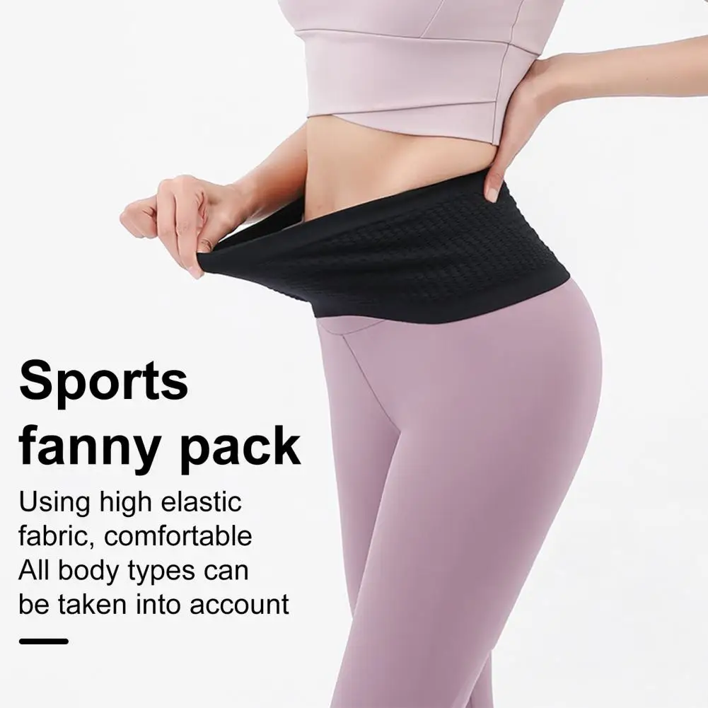 Invisible Fanny Pack Shockproof Running Waist Belt Bag Sports Gym Bag Fanny Pack Mobile Phone Bag For Fitness Jogging Cycling