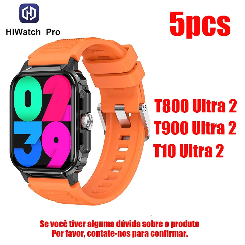 

5PCS T800 T900 T10 Ultra 2 Smart Watch For VIP Men Women Smartwatch