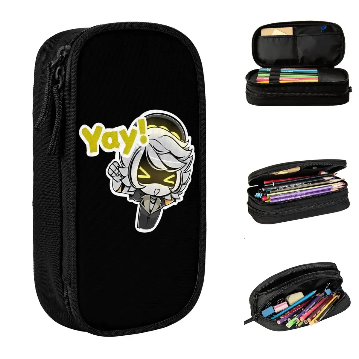 

Murder Drones N Cute Anime Accessories Pen Box Large-capacity Kids Pencil Case Stationery Amazing Gift