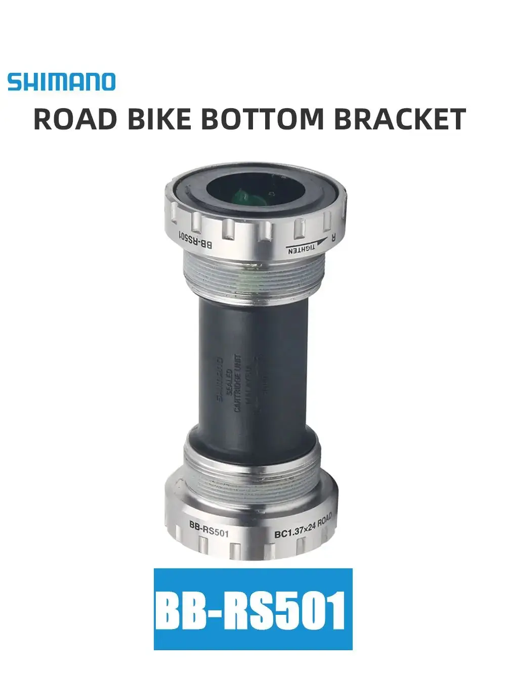 AliExpress Shimano Road Bike Bottom Bracket BSA RS501 BB68/70 Speed Bicycle BB Central Movement 24mm Lower Support