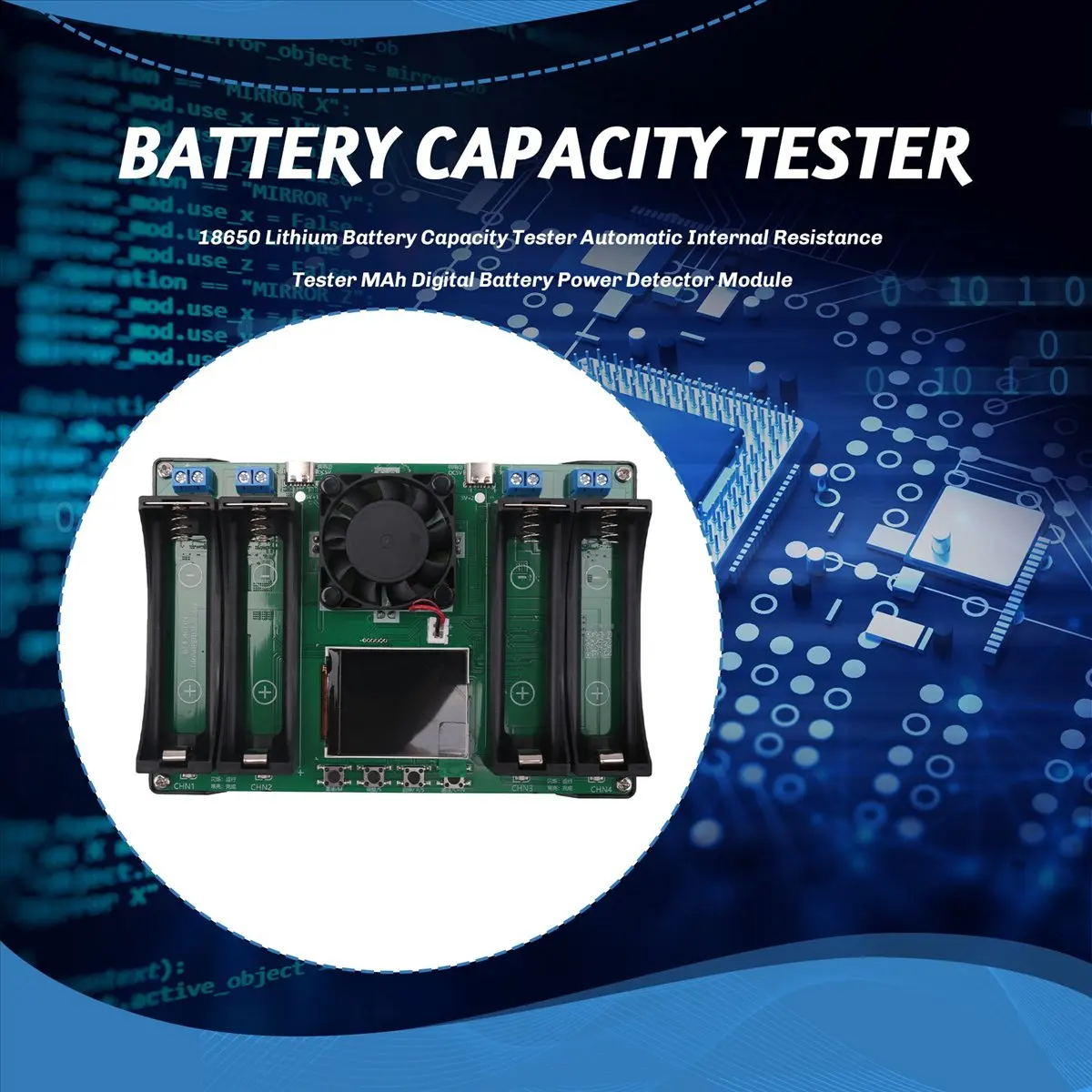 High-quality measuring tools Capacity Tester Automatic Internal Resistance Tester in Stock