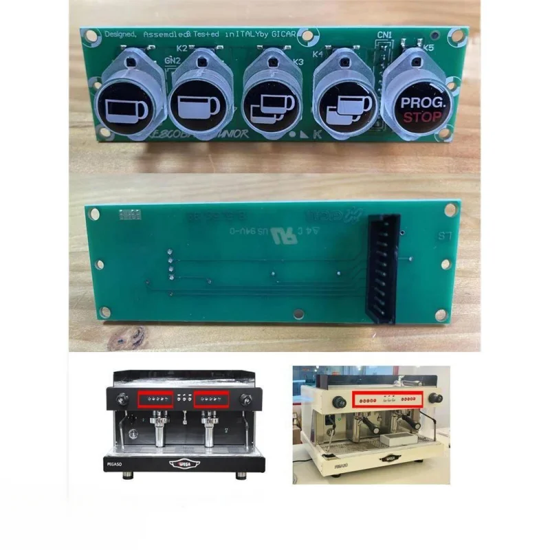 

for WEGA Picasso/Polaris Keyboard Coffee machine key Screen mainboard accessories