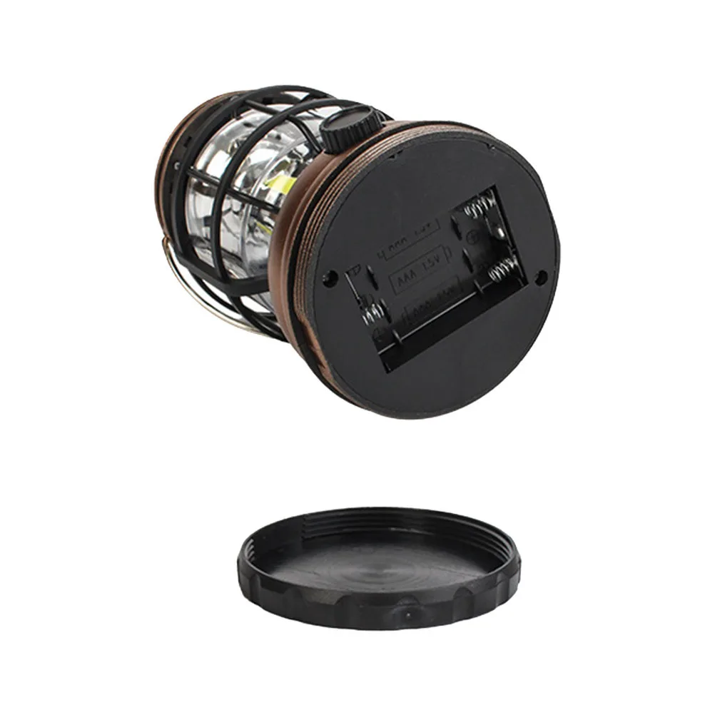 

Vintage-Style Portable Camping Lantern Outdoor Retro Lighting Lamp Multipurpose Tent Light for Hiking Emergency Use