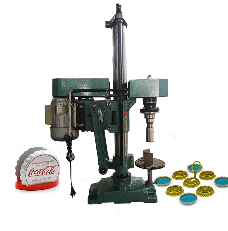 380V/220V easy open semi-automatic beer bottle crown ropp capping machine