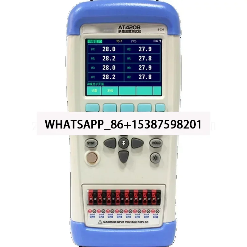 

Handheld Multi ChannelS Temperature Meter with high-performance micro processor